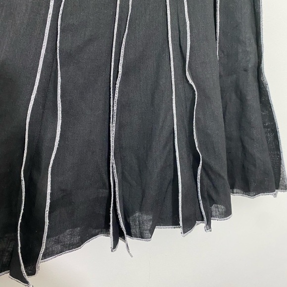 Carole Little Linen Midi skirt - Picture 2 of 6